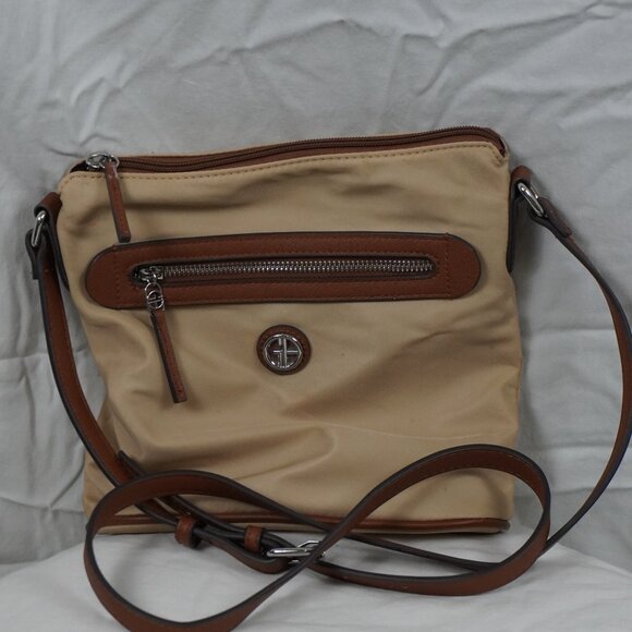 Giani Bernini: Small Nylon North South Crossbody - Picture 2 of 5